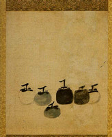 NewAlbum leaf, ink on silk, 35.1 x 29 cm, by Muqi Fachang, Daitoku-ji, Kyoto Gallery